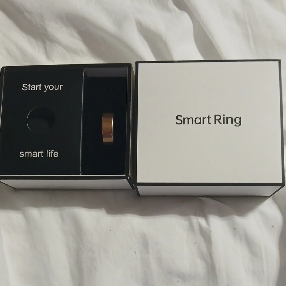 Elegant Gold Smart Ring